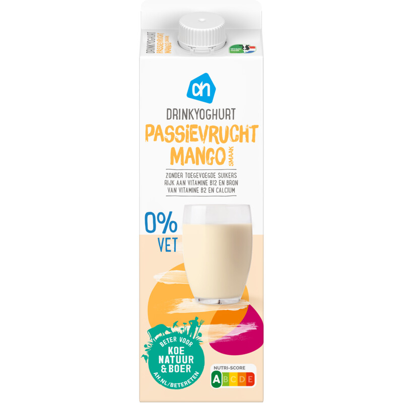 Een afbeelding van AH Drinkyoghurt passievrucht mangosmaak
