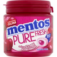Een afbeelding van Mentos Gum Pure fresh cherry