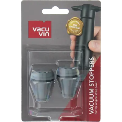 pdp-image-Vacu Vin Vacuum Wijnstopper grijs 2st
