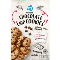 Een afbeelding van AH Mix voor chocolate chip cookies