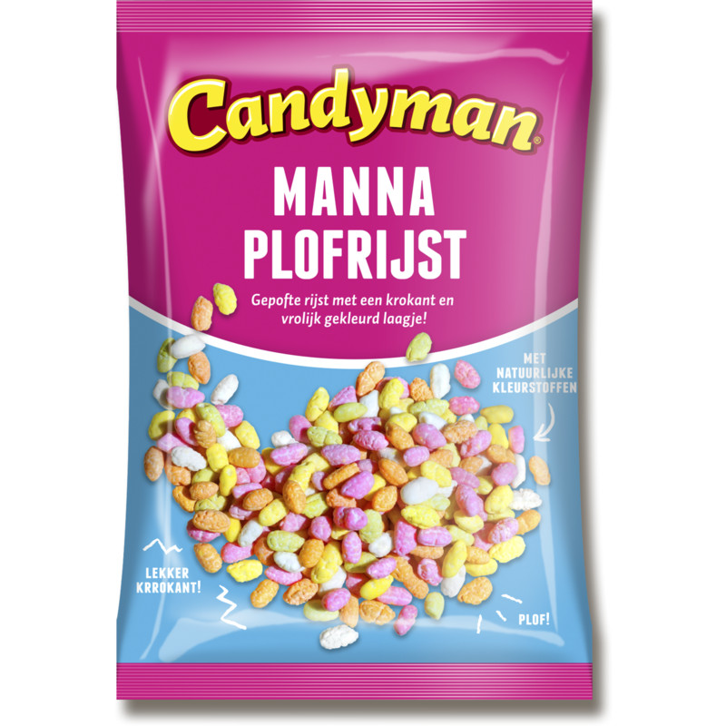 Een afbeelding van Candyman Manna plofrijst