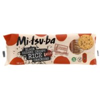 Afbeelding van Mitsuba Black sesame crackers