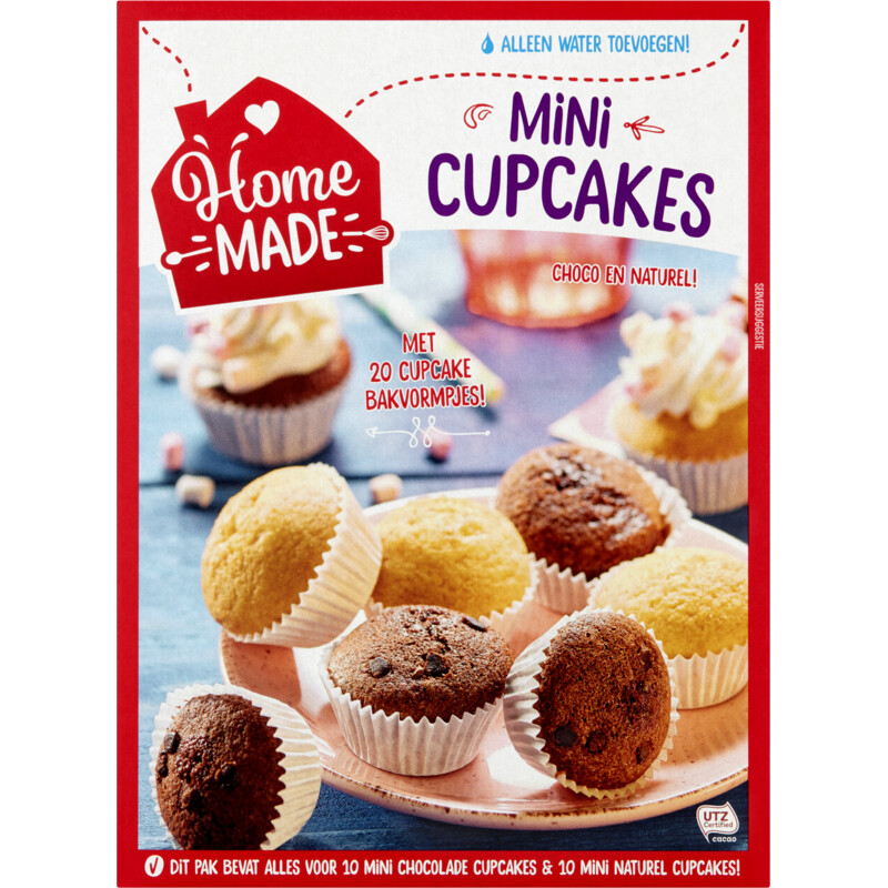Een afbeelding van Homemade Mix voor mini cupcakes