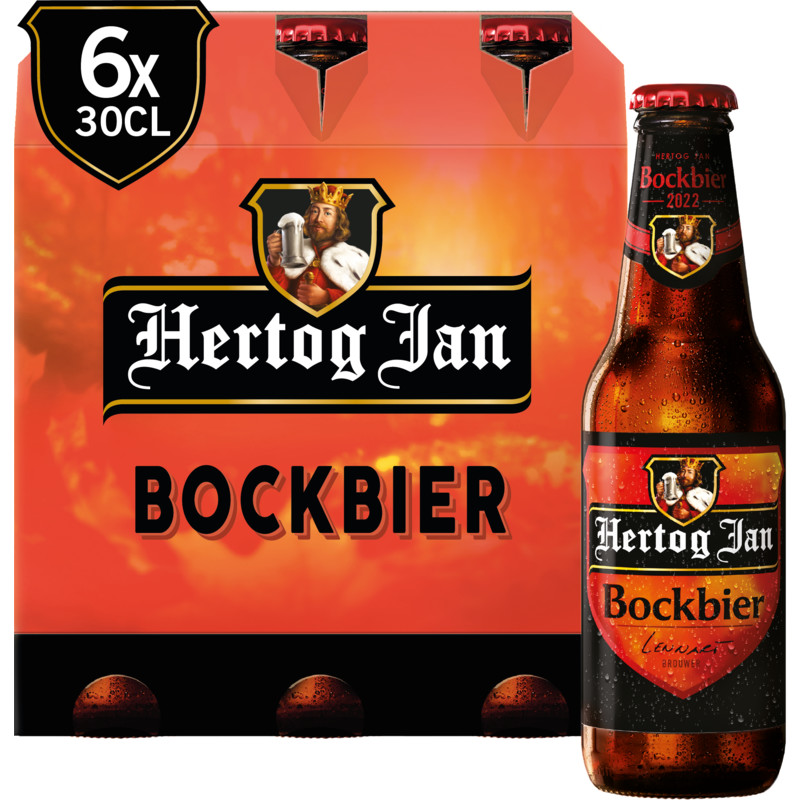 Een afbeelding van Hertog Jan Bockbier 6-pack