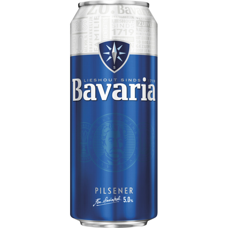 Een afbeelding van Bavaria 50cl blik