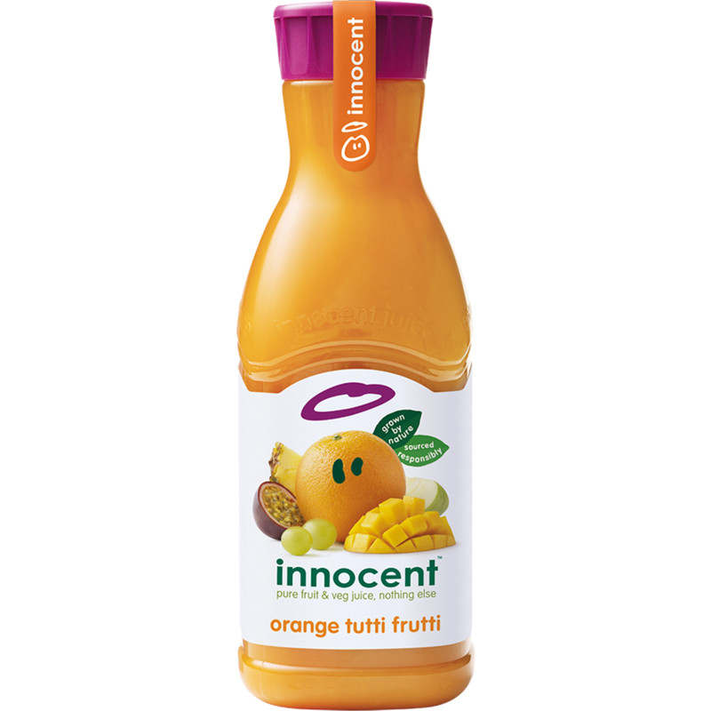 Een afbeelding van Innocent Orange tutti frutti juice blend
