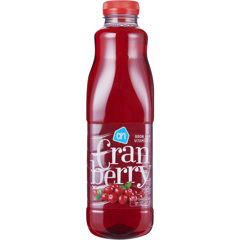 Een afbeelding van AH Cranberry classic drink