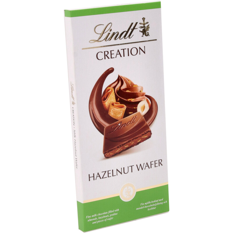 Een afbeelding van Lindt Creation hazelnoot melkchocolade