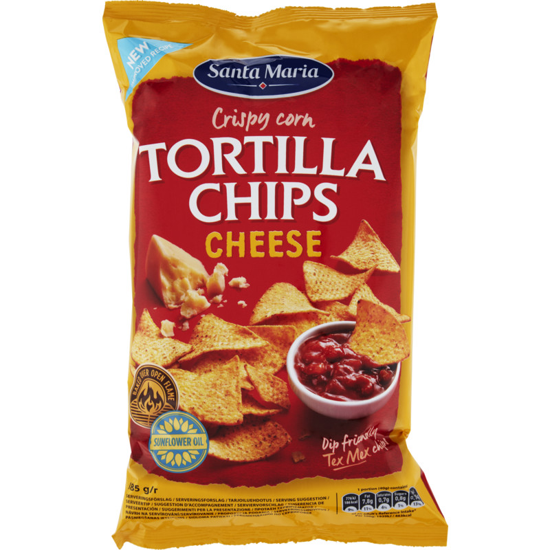 Een afbeelding van Santa Maria Tortilla Chips Cheese
