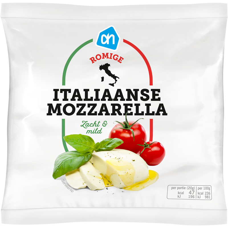 Een afbeelding van AH Italiaanse Mozzarella