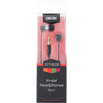 pdp-image-Grixx Optimum headphone in-ear basic 10mm blac
