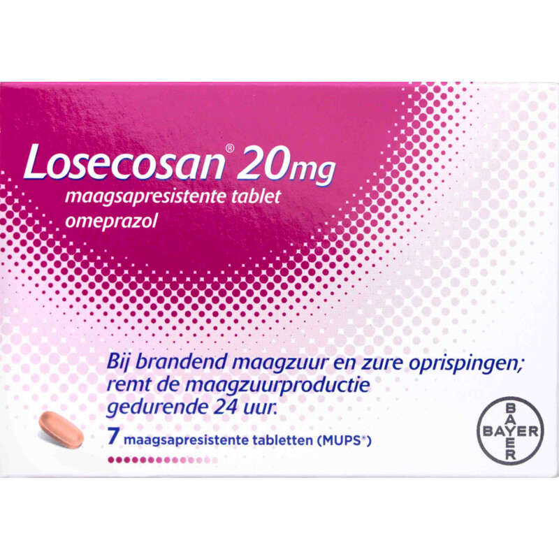 Een afbeelding van Losecosan Bij terugkerend brandend maagzuur