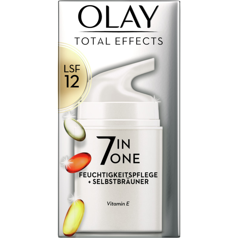 Een afbeelding van Olay Total effects dagcrème + zonbruiner