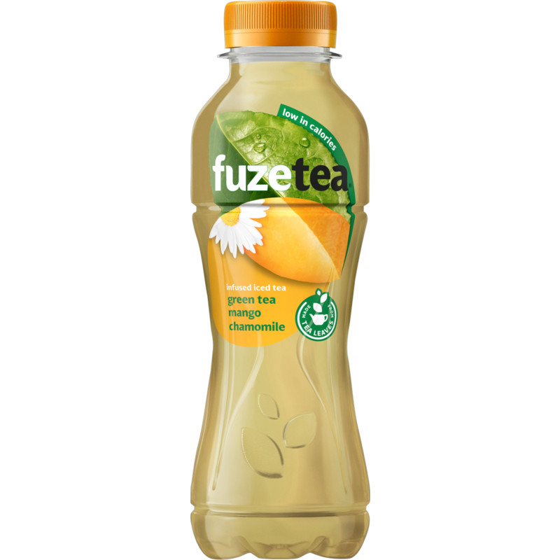 Een afbeelding van Fuze Tea Green mango chamomile