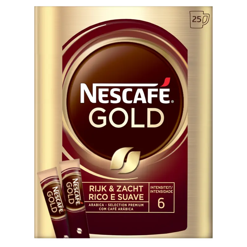 Nescafé Gold rijk & zacht oploskoffie