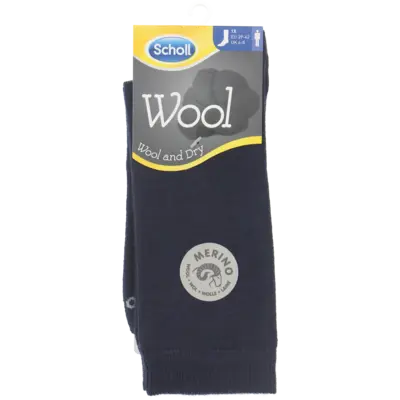 pdp-image-Scholl Wool and dry sok blauw 39-42