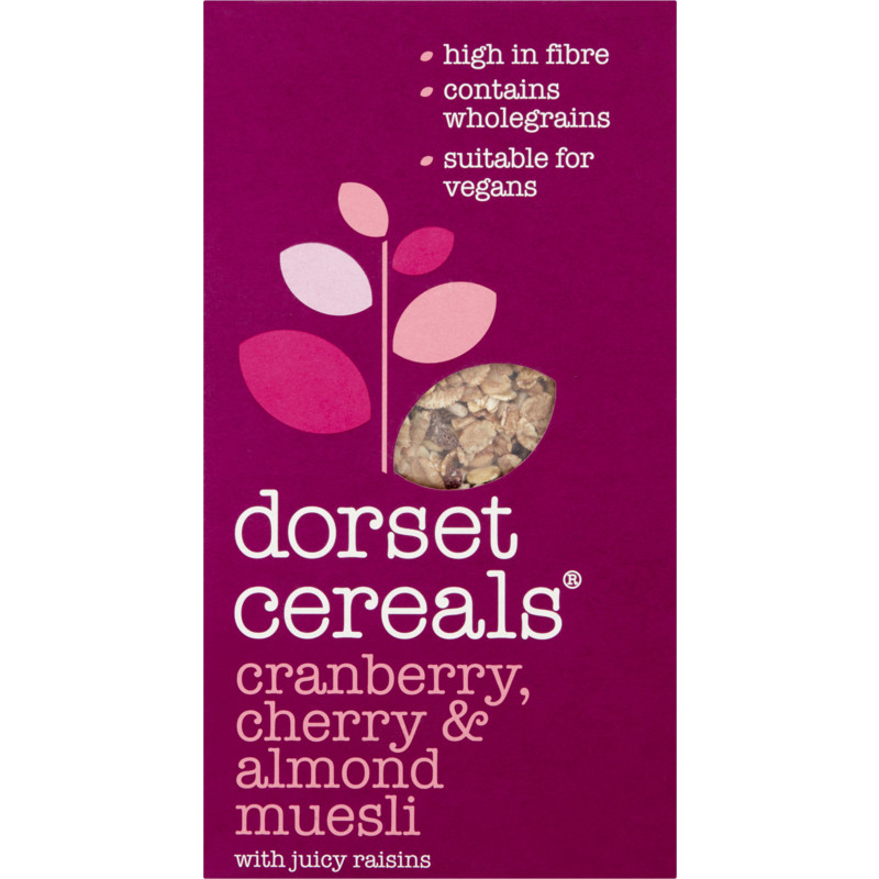 Een afbeelding van Dorset Muesli cranberry cherry & almond