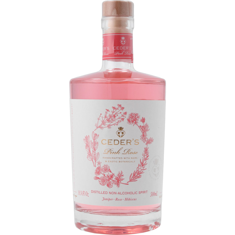 Een afbeelding van Ceder's Pink rose gin