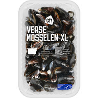 Een afbeelding van AH Verse mosselen XL