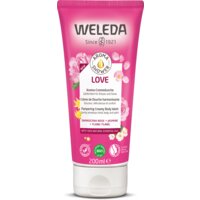 Een afbeelding van Weleda Wilde rozen harmoniserende douchecrème