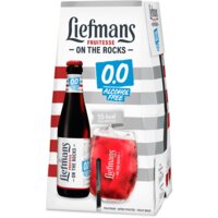 Een afbeelding van Liefmans On the rocks 0.0 4-pack