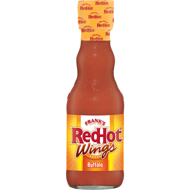 Een afbeelding van Frank's Redhot wings sauce buffalo