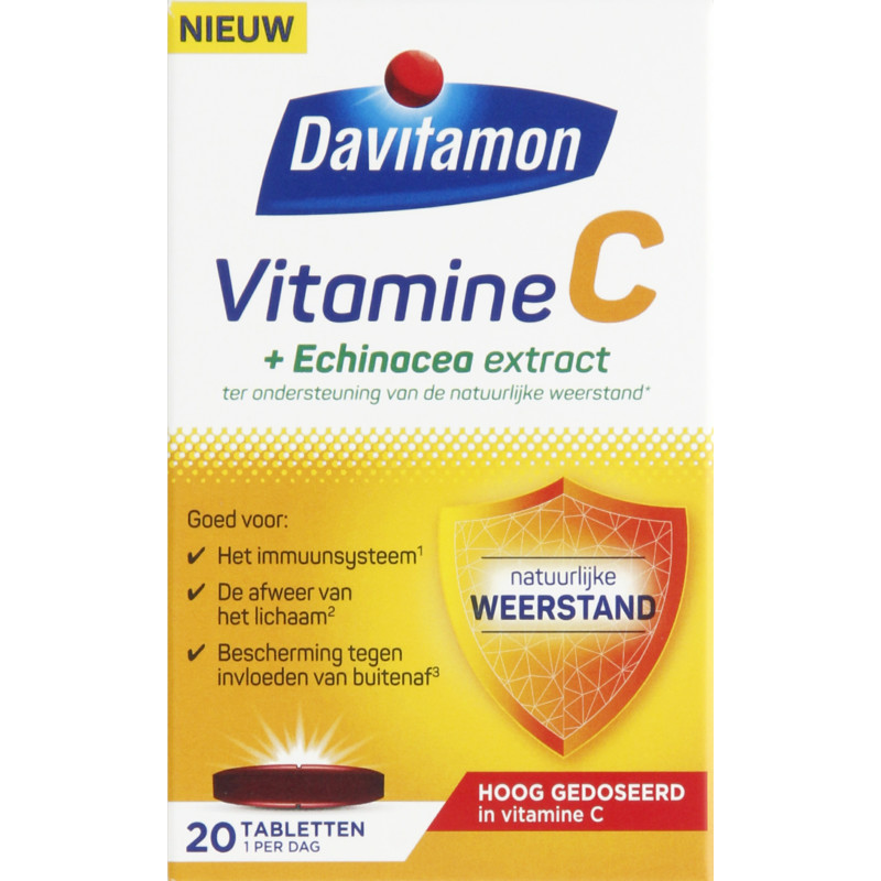 Een afbeelding van Davitamon Vitamine c + echinacea