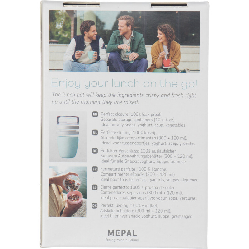 Een afbeelding van Mepal Lunchpot ellipse mini nordic green