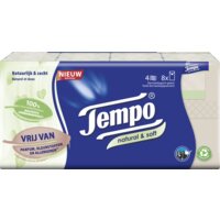 Een afbeelding van Tempo Natural & soft 4-laags zakdoeken