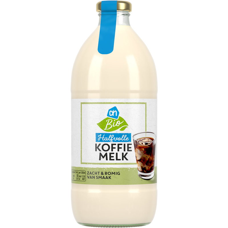 Een afbeelding van AH Biologisch Halfvolle koffiemelk