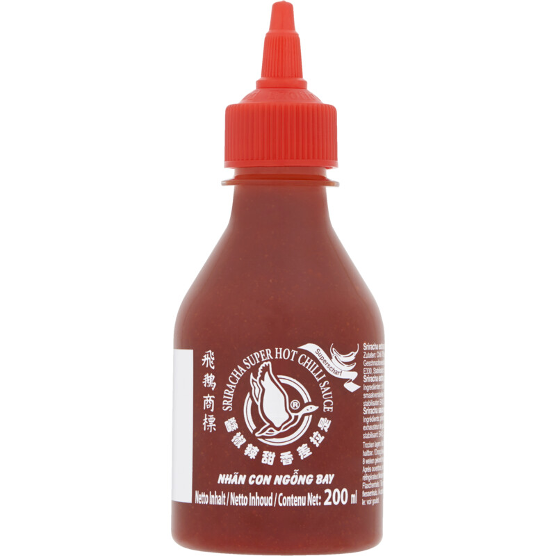 Flying Goose Sriracha super hot chili sauce bestellen Albert Heijn