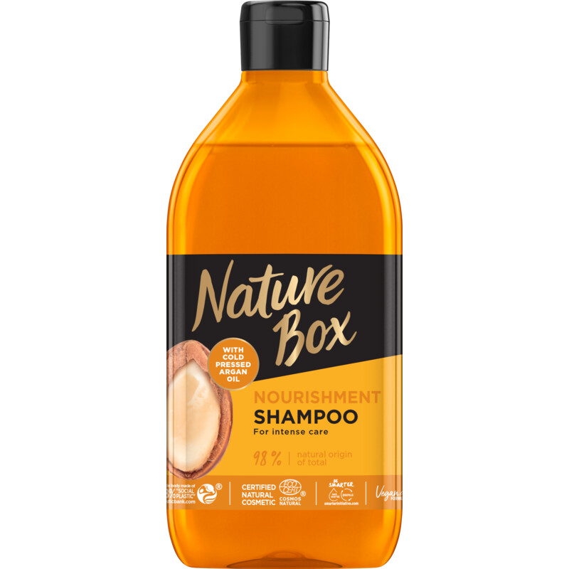 Een afbeelding van Nature Box Argan nNourishment shampoo