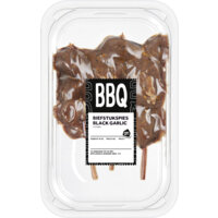 AH BBQ biefstukspies black garlic