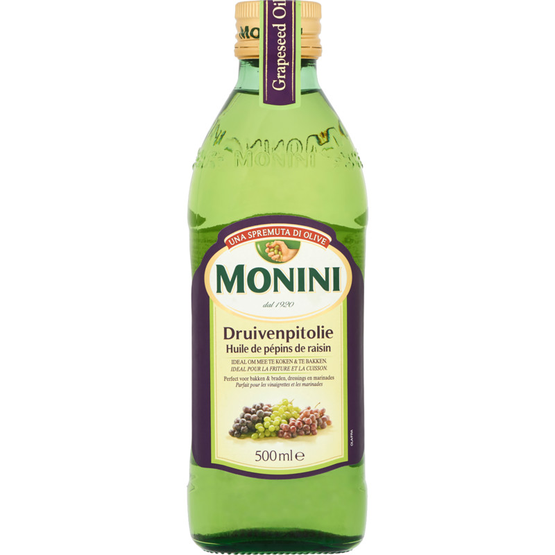 Een afbeelding van Monini Druivenpitolie