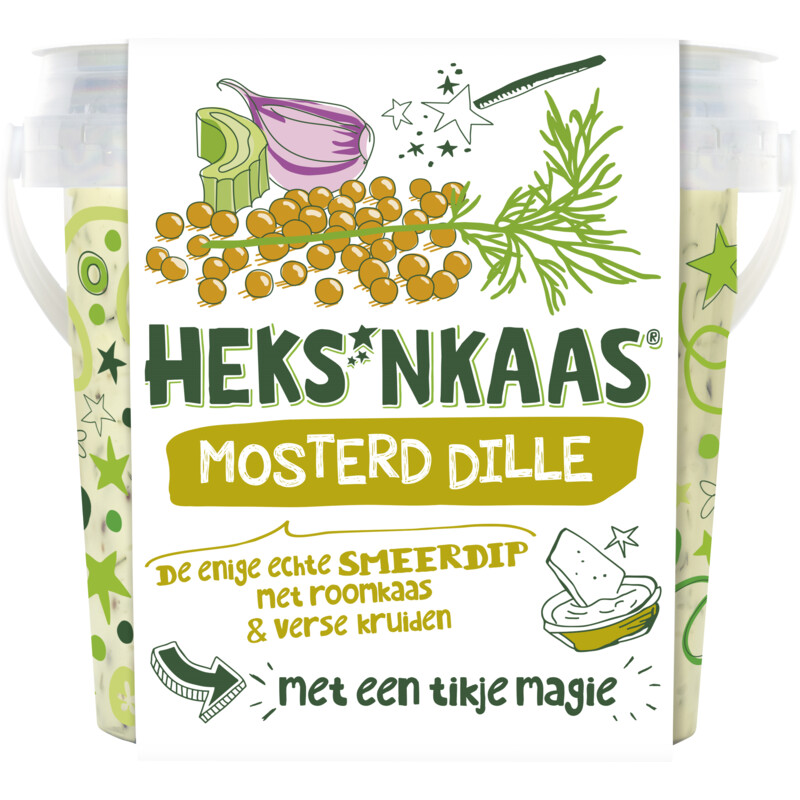 Een afbeelding van Heks'nkaas Heksenkaas mosterd dille