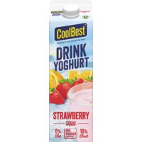 Een afbeelding van CoolBest Drink yoghurt strawberry hill