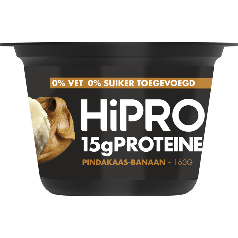 Een afbeelding van HiPRO Protein skyr stijl pindakaas banaan