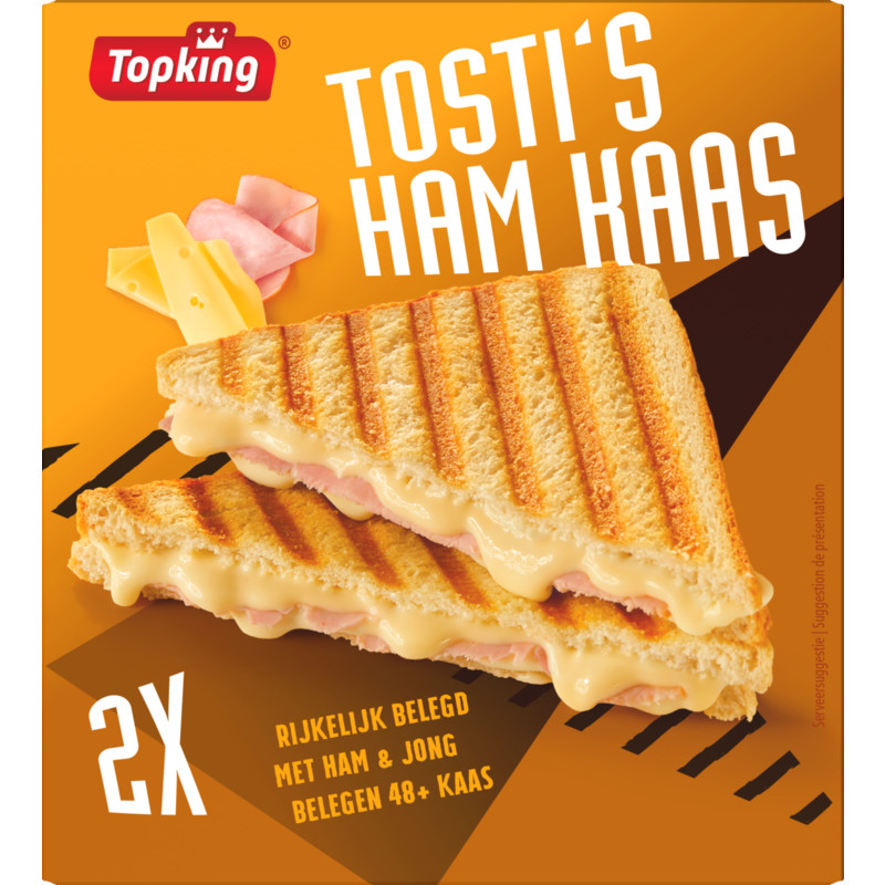 Justitie Schijnen Sluier Topking Tosti's ham & kaas bestellen | Albert Heijn