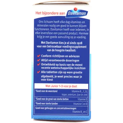 pdp-image-DAVITAMON Junior 1+ smelttablet 75CT NL