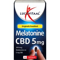 Een afbeelding van Lucovitaal Melatonine CBD 5mg capsules