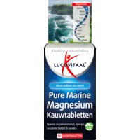 Een afbeelding van Lucovitaal Pure marine magnesium kauwtablet