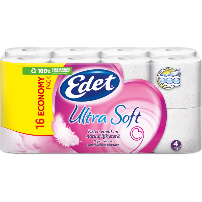 Een afbeelding van Edet Ultra soft toiletpapier