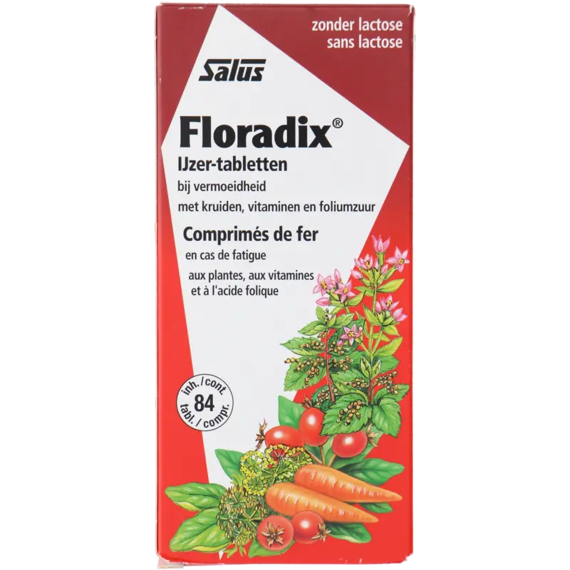 Floradix ijzer tabletten