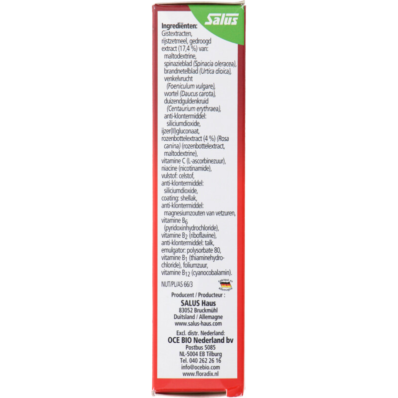 Een afbeelding van Floradix Ijzer-tabletten