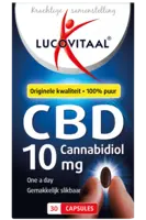 Lucovitaal CBD cannabidiol 10mg capsules
