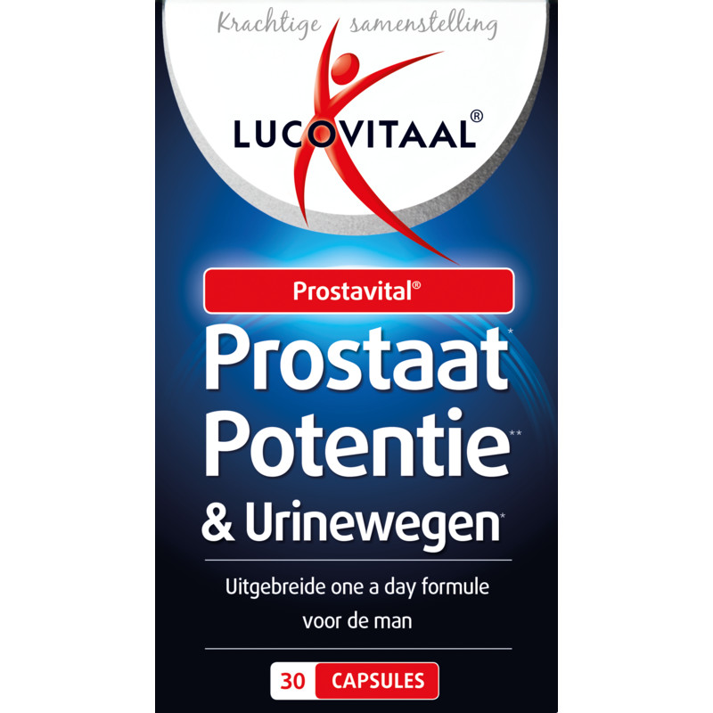 Een afbeelding van Lucovitaal Prostaat potentie & urinewegen capsules
