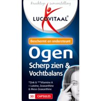 Een afbeelding van Lucovitaal Ogen, scherp zien & vochtbalans capsules