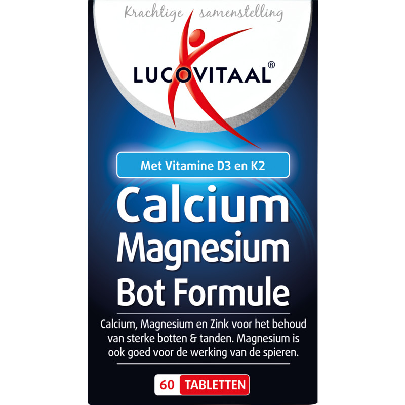 Een afbeelding van Lucovitaal Calcium magnesium bot tabletten