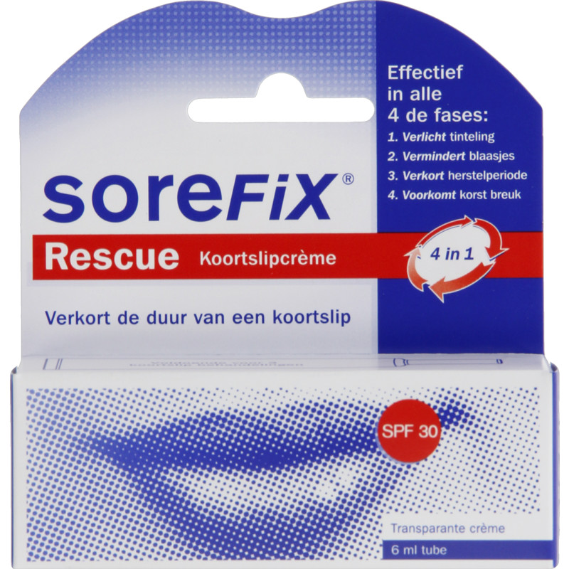 Een afbeelding van Sorefix Rescue koortslipcrème