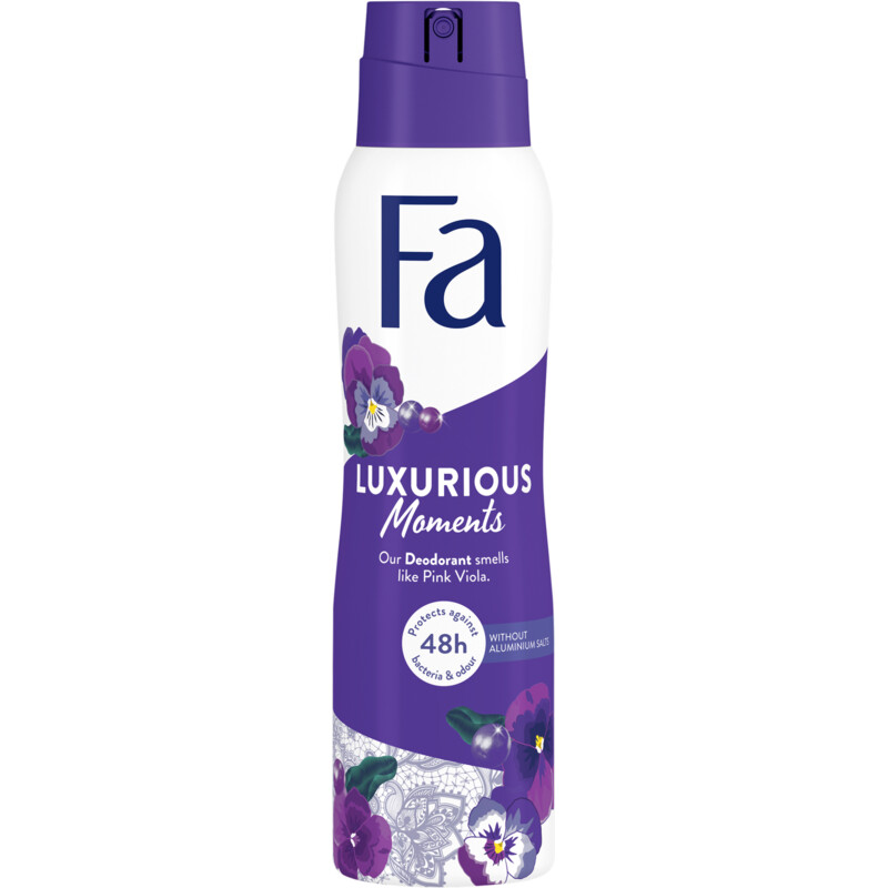 Een afbeelding van Fa Luxurious moments deodorant spray